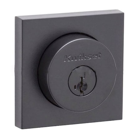 Kwikset Halifax Single Cylinder Deadbolt 158-SQT-514-SMT-RFAL-RCS
